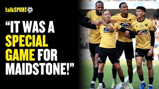 Tony Cascarino HEAPS PRAISE on Maidstone United's HEROICS in the FA Cup! 👏✔️