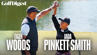 A Round with Tiger: Celebrity Playing Lessons - Jada Pinkett Smith | Golf Digest