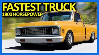 Forza Horizon 5 : The FASTEST Pickup Truck!! (FH5 Chevy K10)