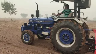 Farmtrac 60 T20 8ft रुटावेटर में दोनों लीवर फुल डाऊन करके 1घंटे में कितना डीजल लिया