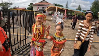 LOMBA BUSANA ANAK   pekan gawai dayak Pontianak #karnaval #gawaidayak2024 #pesonaindonesia