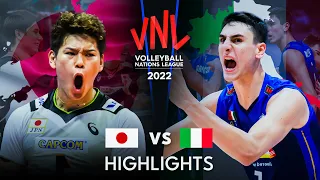 LEGENDARY MATCH | JAPAN vs ITALY | Men's VNL 2022