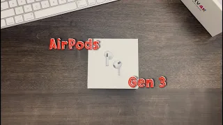 AirPods Gen 3 Unboxing