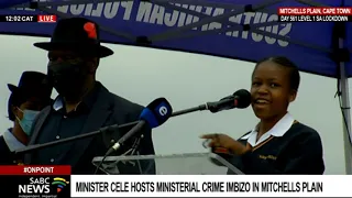 Crime Imbizo | Police minister Bheki Cele engages with Mitchells Plain community