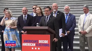 LIVE: Speaker Johnson, Rep. Roy Introduce Bill to Protect Americans’ Right to Vote