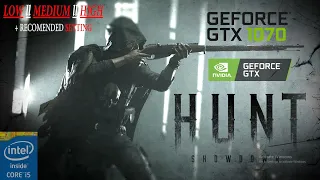 HUNT SHOWDOWN : GTX 1070 + i5-10400F | 1080p All Settings + Recomended settings