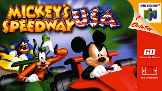 Mickey's Speedway USA All Courses Widescreen 60FPS