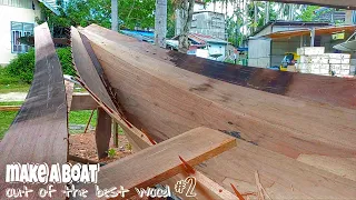 make a boat out of the best wood ||  part 2