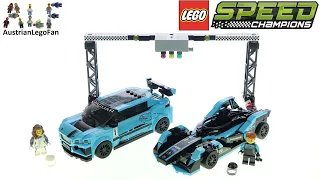 LEGO Speed Champions 76898 Formula E Panasonic Jaguar Racing GEN2 & I-PACE eTROPHY -Lego Speed Build