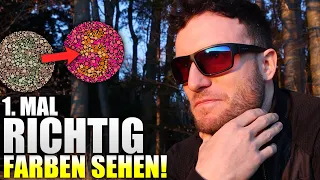 Ich sehe das erste Mal ALLE FARBEN! | Sascha Huber