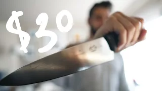 VICTORINOX FIBROX PRO 8" - BEST BUDGET CHEF KNIFE?