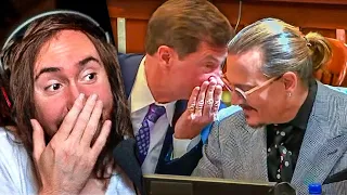 Johnny Depp Trial: Amber Heard brings 3 New Witnesses | Asmongold Reacts