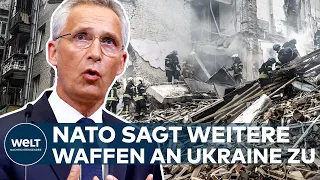 NATO-GENERALSEKRETÄR: "Die Nato steht an der Seite der Ukraine solange es nötig ist!" - Stoltenberg