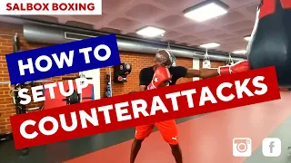 SALBOX BOXING TRAINING: HOW TO SETUP COUNTERATTACKS!!!