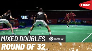 YONEX All England Open 2023 | Mairs/Moore (ENG) vs. Kim/Jeong (KOR) | R32