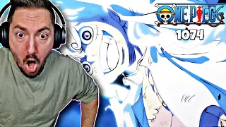 I Waited 1 WEEK For THIS GREATNESS!! One Piece Episode 1074 | Reaction