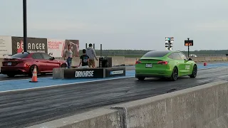 Alfa Guilia Quadrifoglio Vs Tesla 3