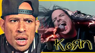 Rapper FIRST time REACTION to Korn - Falling Away from Me! WHOA