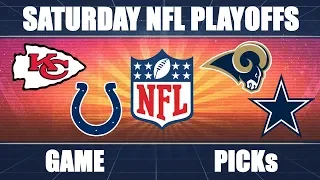 Colts vs. Chiefs & Cowboys vs. Rams: NFL Divisional Playoffs