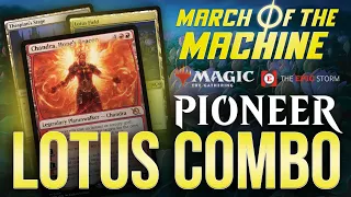 Chandra, Hope's Beacon is 🔥 FIRE 🔥 Pioneer Lotus Combo! March of the Machine | Magic: The Gathering