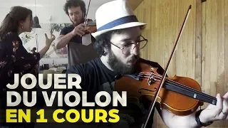 PLAY A PIECE OF VIOLIN WITH ONE SINGLE COURSE