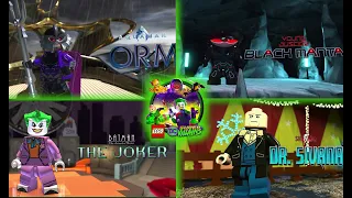 *ALL DLC BOSSES* LEGO DC Super Villains