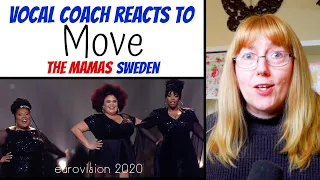 Vocal Coach Reacts to The Mamas 'Move' Sweden Eurovision 2020