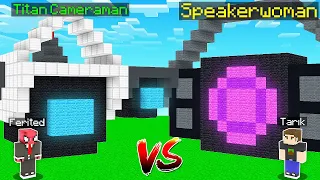 TITAN CAMERAMAN EV VS SPEAKERWOMAN EV - Minecraft