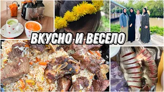 ПОКУПКИ😍НА ОТДЫХЕ С ПОДРУГАМИ🥰ПЛОВ НА КОСТРЕ🔥OBERHOF И СОКИ😋