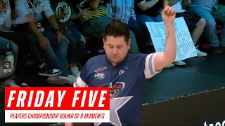 Friday Five - 2023 PBA Players Championship Round of 8 moments