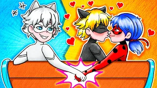 Oh No! LADYBUG Betrayed CAT NOIR | 슬픈 기원 사랑 이야기 | 재미있는 스톱 모션 만화 | Miraculous Animation