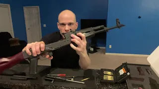 AK-47 Wood Furniture Change - Field Strip and Assembly