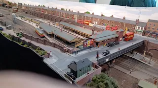 Old Elms Road layout at Alton model railway exhibition 04/02/2023