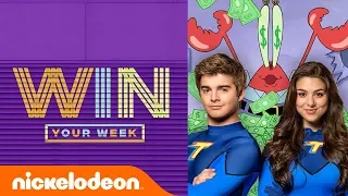 Kira Kosarin & Jack Griffo Read Fan Comments, SLIME!, SpongeBob Challenges, & More! | #WinYourWeek