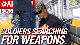 Why Are Soldiers Making Warrantless Searches Of Train Passengers? Is That Even LEGAL?!?