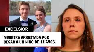 Maestra arrestada por besar a un niño de 11 años, cancela su boda