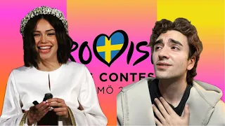 ITALIAN GUY REACTS TO BRESKVICA with " GNEZDO ORLOVO " LIVE | Eurovision 2024, Serbian NS