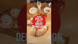 Did people make pizza during the Great Depression?