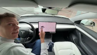 How to use Tesla Autopark to automatically parallel park