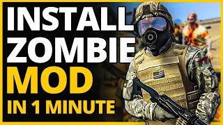 GTA 5 Zombie Mod 2022 [ How To Install  ZOMBIE MOD] GTA 5 SIMPLE Zombie EASY METHOD (STEP BY STEP)