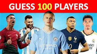 GUESS THE PLAYER IN 3 SECONDS | 100 FOOTBALL PLAYERS | QUIZ FOOTBALL 2024