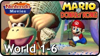 Mario vs. Donkey Kong - World 1 - 6 - 100% Walkthrough