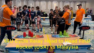 WSSC / 14U Cycle Head to Head Relay / Team Rocket (USA) vs Malaysia