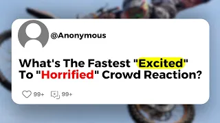 What's The Fastest "Excited" To "Horrified" Crowd Reaction?