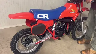 1983 HONDA CR80R