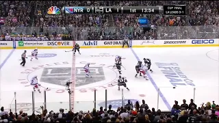 2014 Stanley Cup Final. NY Rangers vs LA Kings. Game 5 highlights