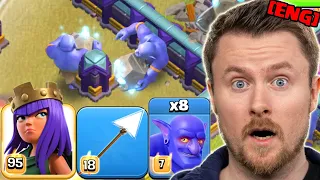 GIANT ARROW with BOWLERS in CLAN WAR SMASHES BASES in Clash of Clans