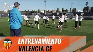 EL VALENCIA CF SIGUE PREPARANDO EL PRÓXIMO PARTIDO DE LIGA