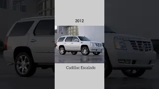 evolution of cadillac escalade 🚙🚙 1999-2023 #car #oxoeditroom #cadillacescalade