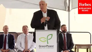 West Virginia Gov. Jim Justice Speaks At GreenPower Motor Company Facility Ribbon-Cutting Event